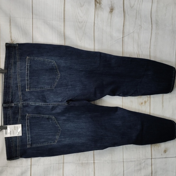 Sonoma Dark Wash Distressed Ankle Skinny Jeans, Size 24W Short - Picture 10 of 15